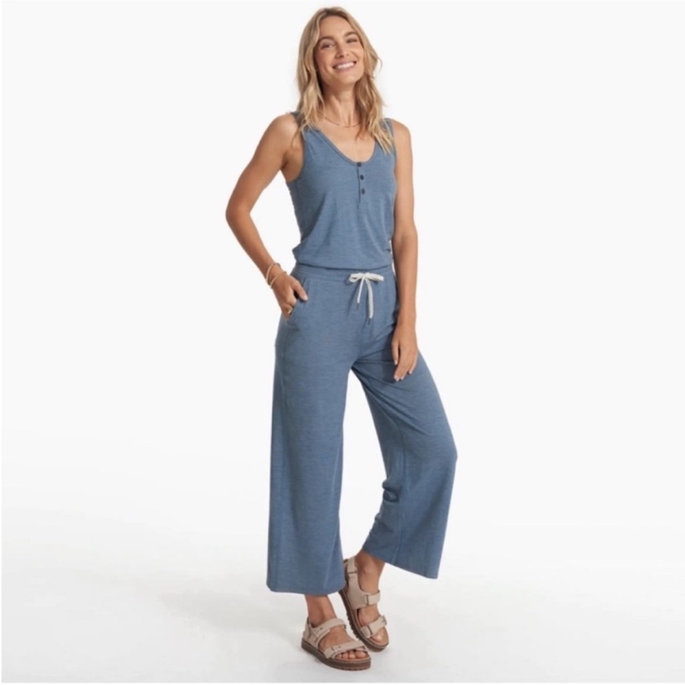 Vuori Falls Jumpsuit Falls Jumpsuit Straight Wide Leg M